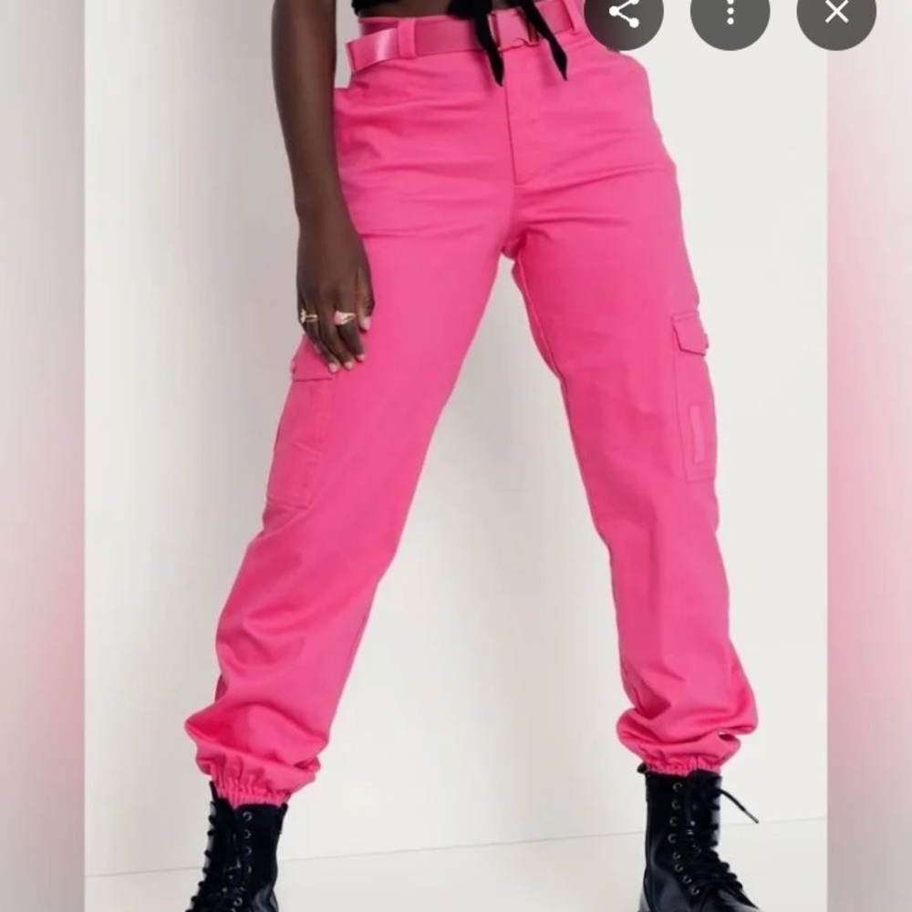 Blackmilk Vibrant Pink Joggers